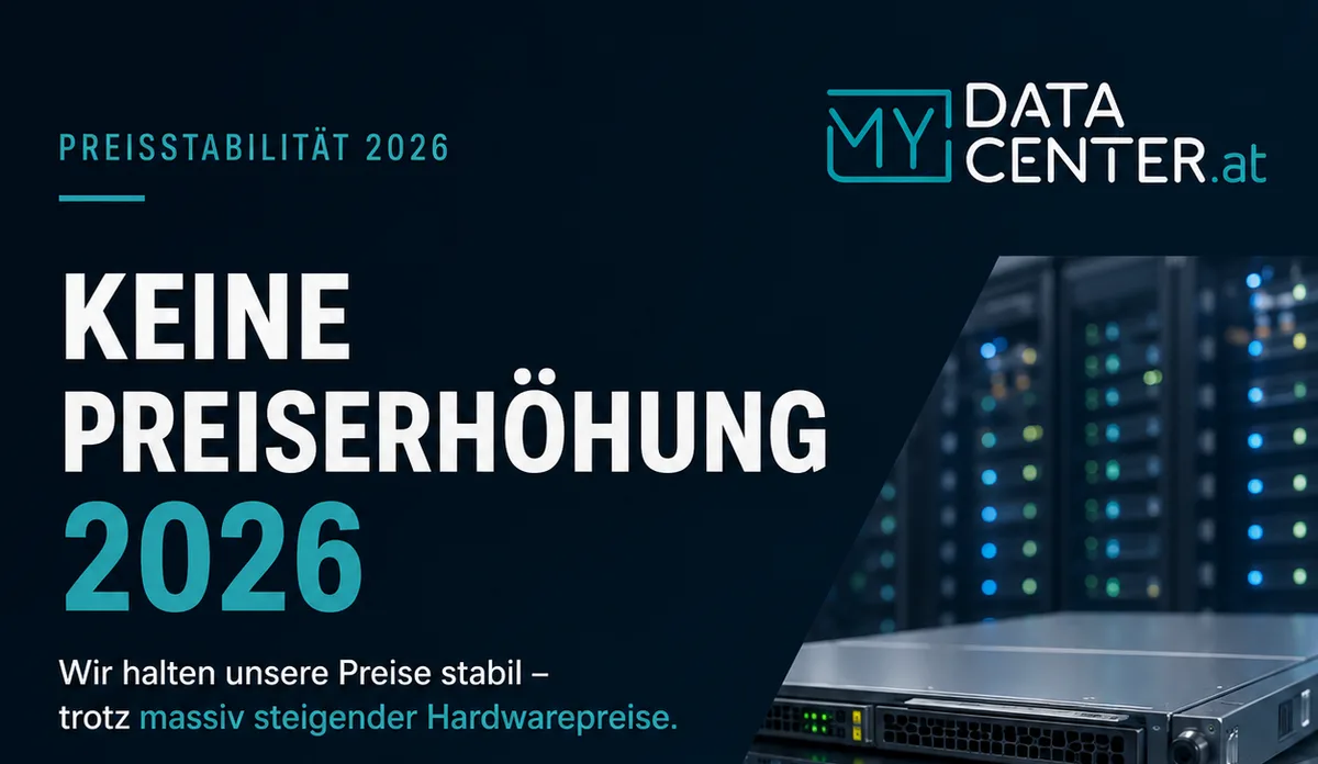 Preisstabilität 2026: Unsere Preise bleiben unverändert