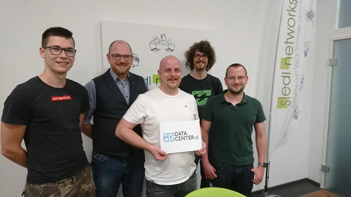 Das Team von myDataCenter.at